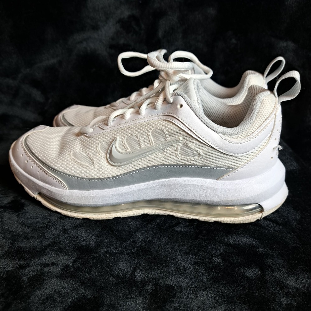 Nike Air Max‎ AP Shoes Womens Size 8.5 White Mesh Running Sneakers CU4870-102